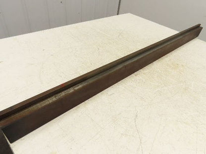 Press Brake Die 50-3/8" Long 145°V 1/2" Tang 1-7/8" Wide 2-13/16" H