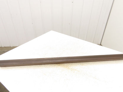 Press Brake Die 50-1/2" Long 145° V 1/2" Tang 1-7/8" W 2-3/4" H 45° Bevel