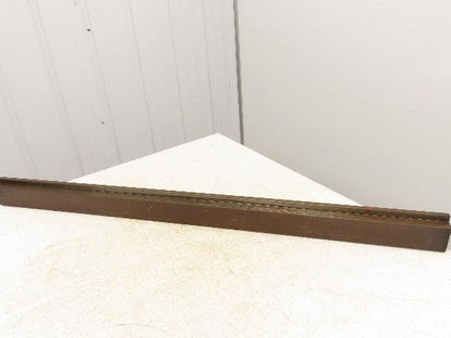 Press Brake Die 50-1/2" Long 145° V 1/2" Tang 1-7/8" W 2-3/4" H 45° Bevel