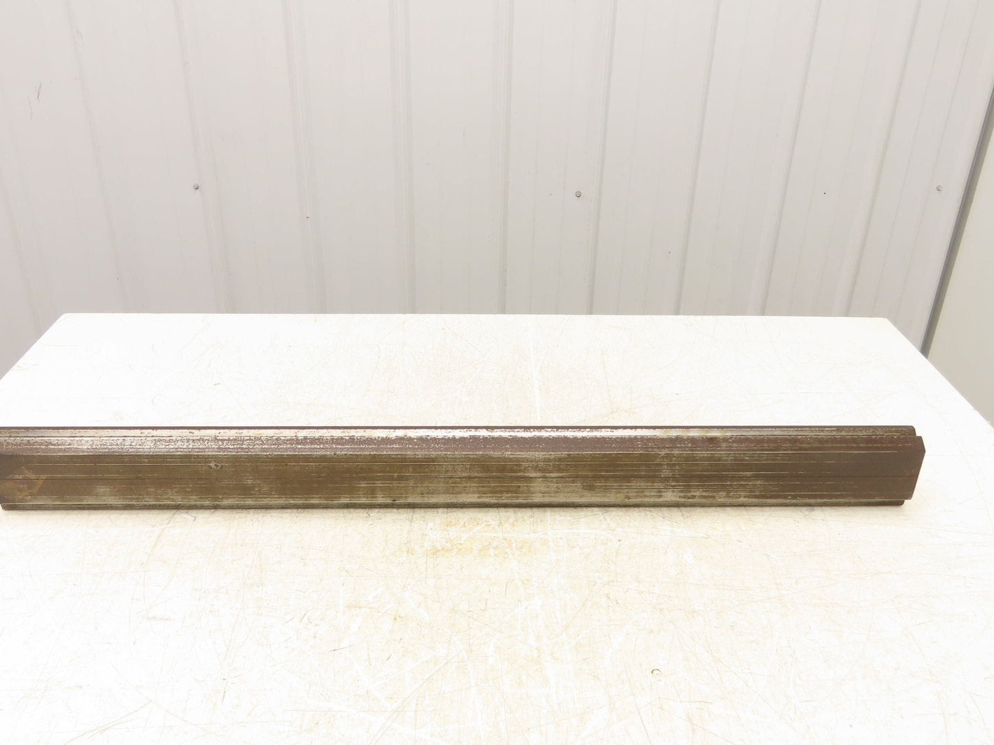 Press Brake Die 36-1/2" Long 90° V 1/2" Tang 1-13/32" W 2-13/16"H Offset