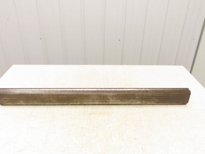 Press Brake Die 36-1/2" Long 90° V 1/2" Tang 1-13/32" W 2-13/16"H Offset