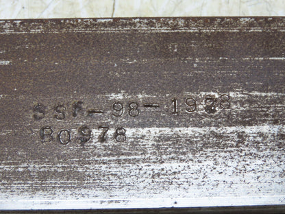 Press Brake Die 36-1/2" Long 90° V 1/2" Tang 1-13/32" W 2-13/16"H Offset