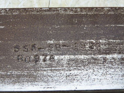 Press Brake Die 36-1/2" Long 90° V 1/2" Tang 1-13/32" W 2-13/16"H Offset