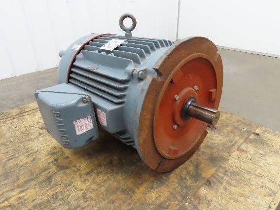 Baldor Electric AC Motor 40Hp 45A 3530 RPM 460V 3PH 324T Severe Duty  -Rebuilt