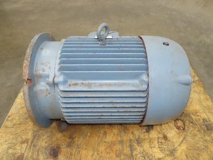 Baldor Electric AC Motor 40Hp 45A 3530 RPM 460V 3PH 324T Severe Duty  -Rebuilt