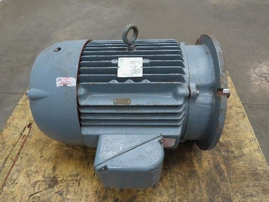 Baldor Electric AC Motor 40Hp 45A 3530 RPM 460V 3PH 324T Severe Duty  -Rebuilt