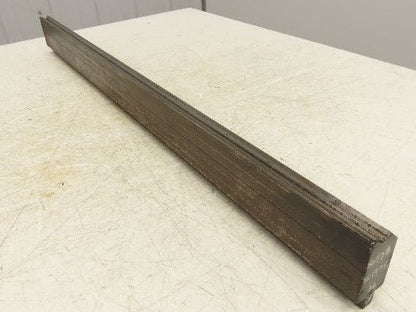 Press Brake Die 36-1/2" Long 90° V 1/2" Tang 1-13/32" W 2-13/16"H Offset
