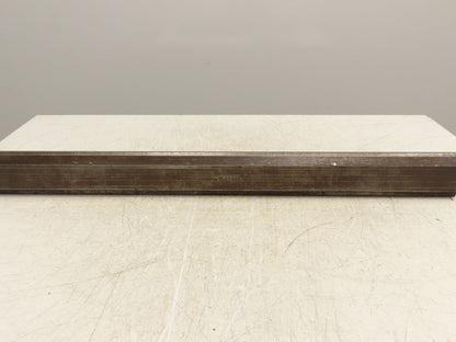 Press Brake Die 36-1/2" Long 90° V 1/2" Tang 1-13/32" W 2-13/16"H Offset