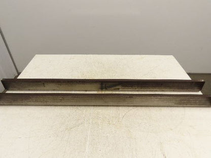 Press Brake Die Punch Set 48-1/4" Long 90° V 1-5/32" W 2-3/4" H 15/32x1/4" V