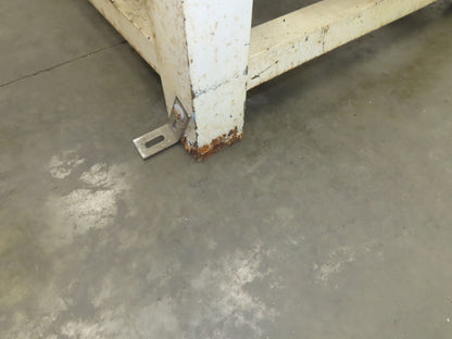 1" Aluminum Top  Steel Base Work Bench Table 54"x 40"x 21-32"Adjustable Height