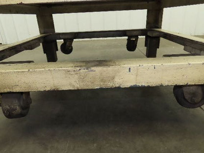 1" Aluminum Top  Steel Base Work Bench Table 40"x40" x 25-36"Adjustable Height