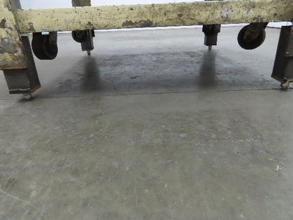1" Aluminum Top  Steel Base Work Bench Table 40"x40" x 25-36"Adjustable Height