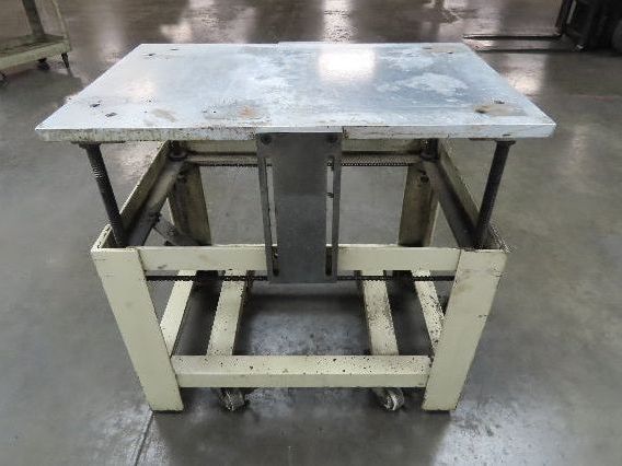 1" Aluminum Top  Steel Base Work Bench Table 24"x36" x 26-36"Adjustable Height