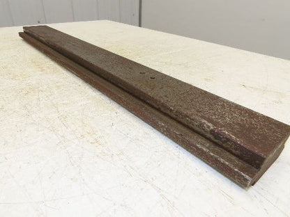 Press Brake Die 29-3/4" Long 90° V 1/2" Tang 1-7/16" W 2-3/4" H 11/16x3/8" V