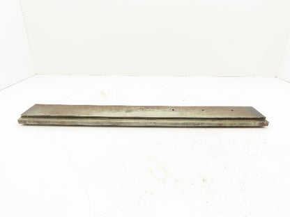 Press Brake Die 25" Long 90° V 1/2" Tang 1" W 2-3/4"H Offset 7/32x1/8" V