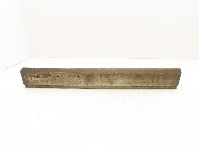 Press Brake Die 25" Long 90° V 1/2" Tang 1" W 2-3/4"H Offset 7/32x1/8" V