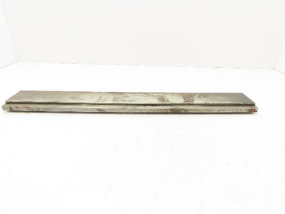 Press Brake Die 25" Long 90° V 1/2" Tang 31/32" W 2-3/4" H Side Notched