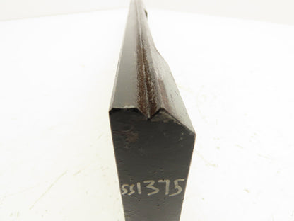 Press Brake Die 25" Long 90° V 1/2" Tang 31/32" W 2-3/4" H Side Notched