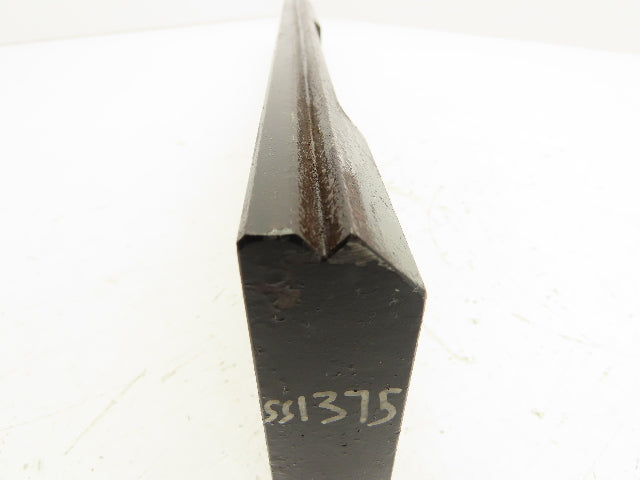 Press Brake Die 25" Long 90° V 1/2" Tang 31/32" W 2-3/4" H Side Notched