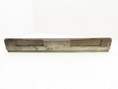 Press Brake Die 25" Long 90° V 1/2" Tang 31/32" W 2-3/4" H Side Notched