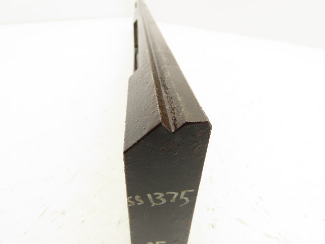 Press Brake Die 25" Long 90° V 1/2" Tang 31/32" W 2-3/4" H Side Notched