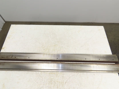 Press Brake Die Punch Set 49" Long 90° V 1/2" Tang 1-5/32" Wide
