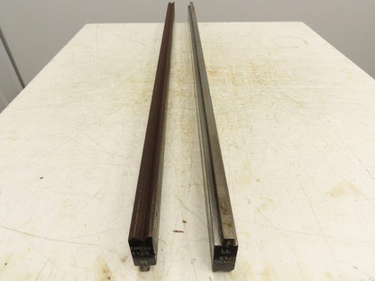 Press Brake Die Punch Set 49" Long 90° V 1/2" Tang 1-5/32" Wide