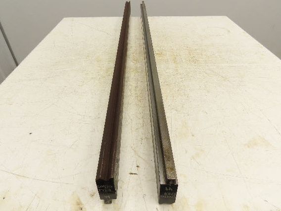 Press Brake Die Punch Set 49" Long 90° V 1/2" Tang 1-5/32" Wide