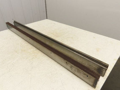 Press Brake Die Punch Set 49" Long 90° V 1/2" Tang 1-5/32" Wide