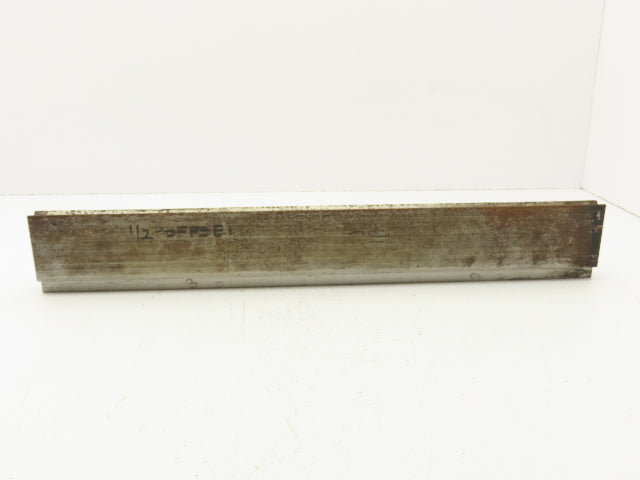 Punch Press Die 23-1/4" Long 90° V Offset 1-7/32" W2-3/4" H 5/8x5/16" V