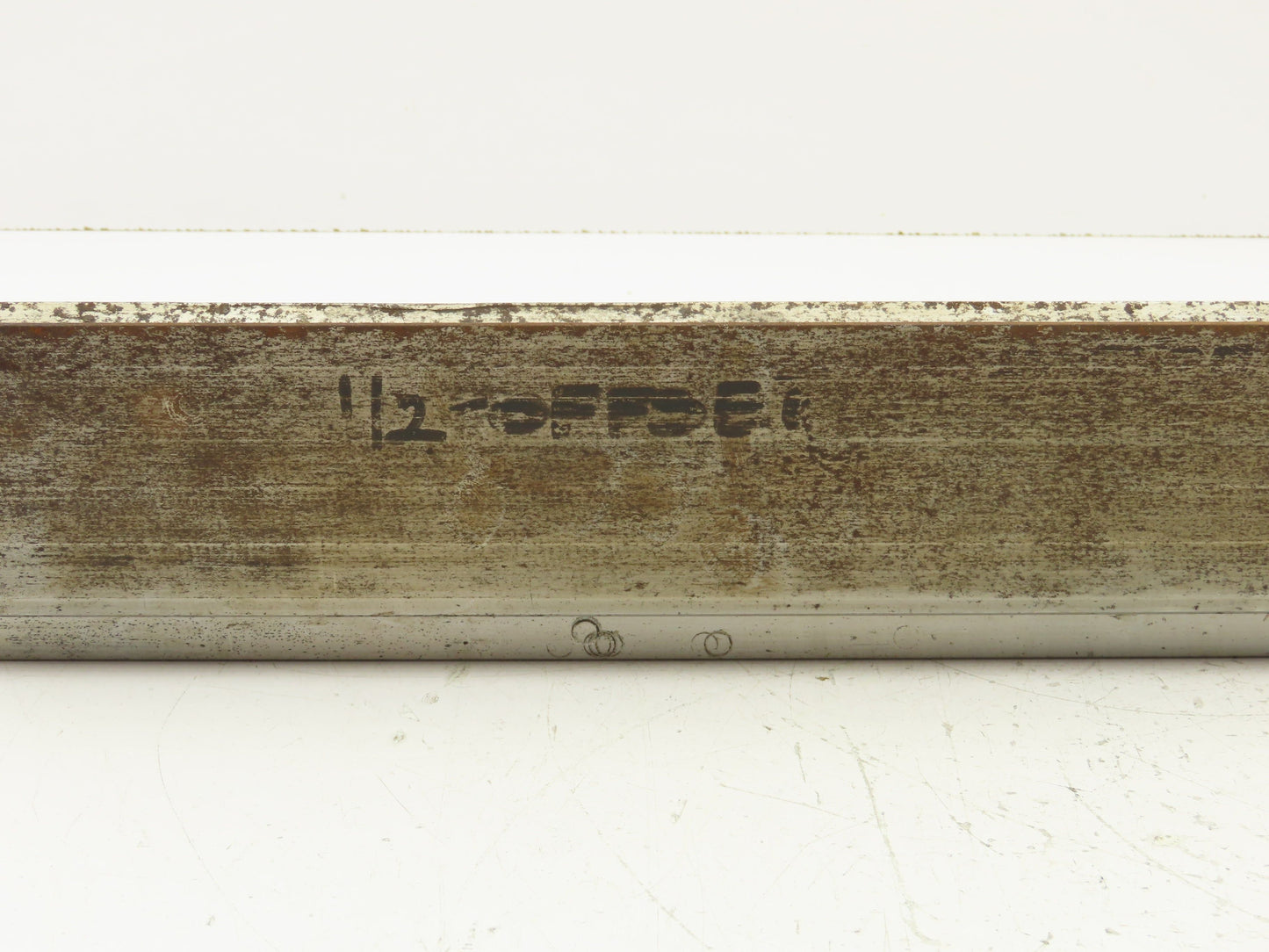 Punch Press Die 23-1/4" Long 90° V Offset 1-7/32" W2-3/4" H 5/8x5/16" V