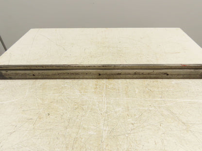 Press Brake Die 32-7/8" Long 90° V 1/2" Tang 1-7/64" W 1-3/4" H 11/32x3/16" V