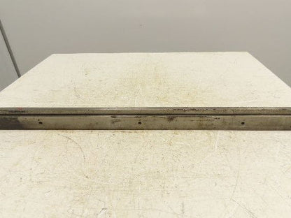 Press Brake Die 32-7/8" Long 90° V 1/2" Tang 1-7/64" W 1-3/4" H 11/32x3/16" V