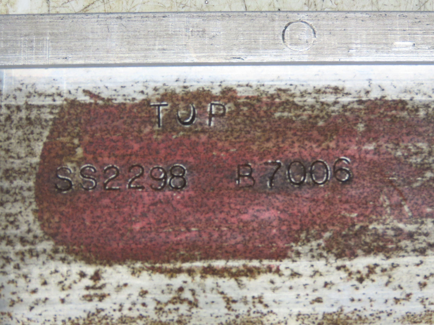 Press Brake Die 36-1/2" Long 90° V 1/2" Tang 1-31/32" W 2-3/4" H 1-1/8"x9/16" V