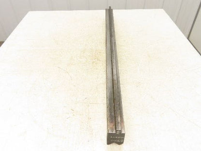Press Brake Die 36-1/2" Long 90° V 1/2" Tang 1-31/32" W 2-3/4" H 1-1/8"x9/16" V