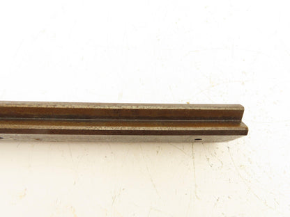 Press Brake Die 14-5/8" Long 90° V 1/2" Tang 1-7/32" W 1-3/4" H
