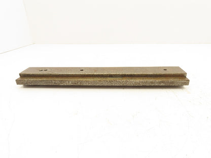 Press Brake Die 14-5/8" Long 90° V 1/2" Tang 1-7/32" W 1-3/4" H