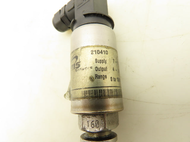 Gems 210410 Pressure Transducer Sensor 0-1500psi