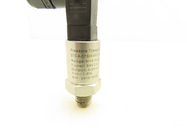 STC-A-0/1500-4M-HCM72"C-80 Pressure Transmitter Sensor 0-1500psi 4-20mA