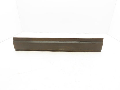 Press Brake Punch Die 27-1/8" Long 9/32" Square 1/2" Safety Tang 3-5/8" H