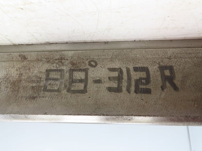 Press Brake Die 74" Long 5/16" Radius 1/2" Tang 29/32" W 3-11/16" H