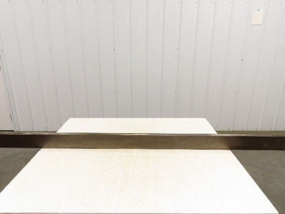 Press Brake Die 74" Long 5/16" Radius 1/2" Tang 29/32" W 3-11/16" H