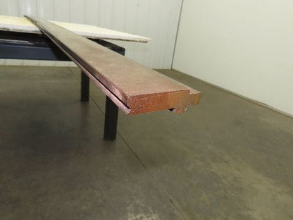 Press Brake Die 121-3/4" Long 90° V 1/2" Tang 11/16" W 2-9/16"H 1/4x1/8" V
