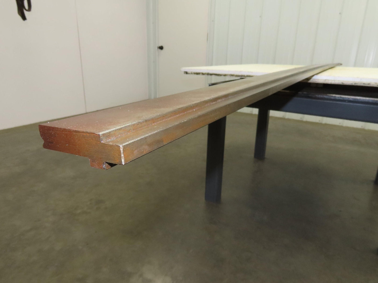 Press Brake Die 121-3/4" Long 90° V 1/2" Tang 11/16" W 2-9/16"H 1/4x1/8" V