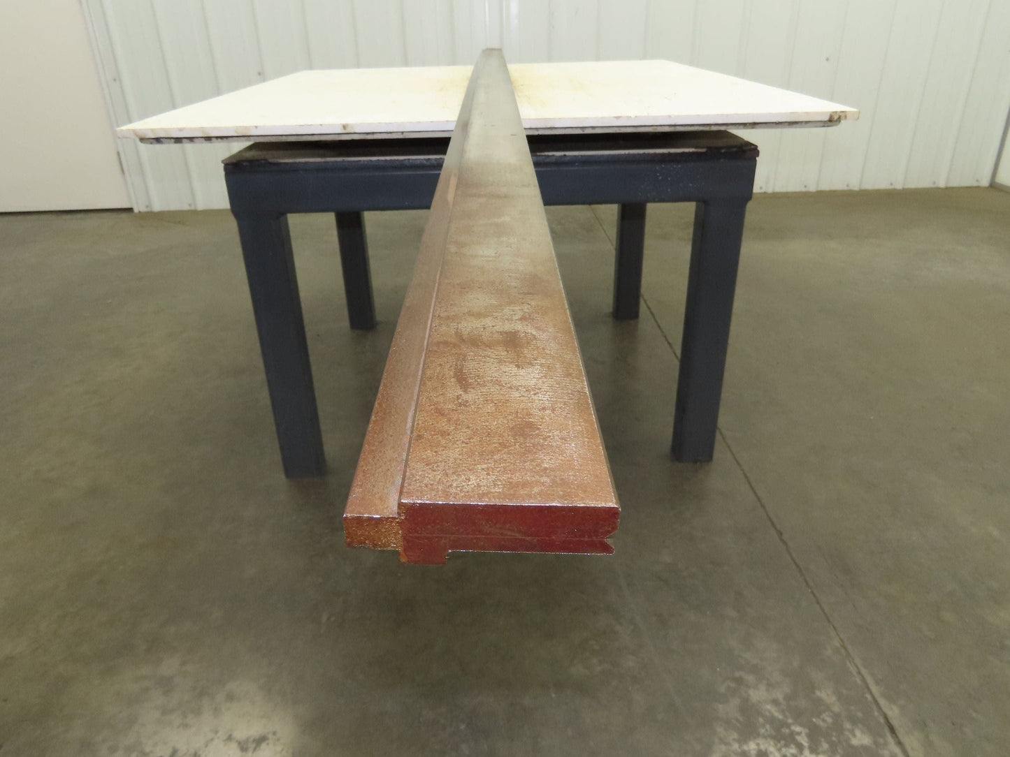 Press Brake Die 121-3/4" Long 90° V 1/2" Tang 11/16" W 2-9/16"H 1/4x1/8" V