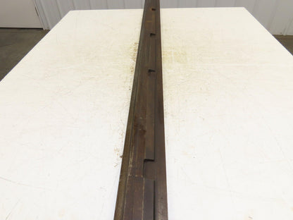 Press Brake Punch Die 60-1/4" L 9/32" Wide 1" Deep Square Tip 1/2" Tang