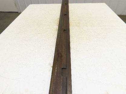 Press Brake Punch Die 60-1/4" L 9/32" Wide 1" Deep Square Tip 1/2" Tang