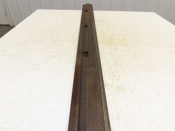 Press Brake Punch Die 60-1/4" L 9/32" Wide 1" Deep Square Tip 1/2" Tang