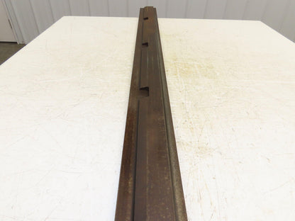 Press Brake Punch Die 60-1/4" L 9/32" Wide 1" Deep Square Tip 1/2" Tang