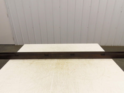Press Brake Punch Die 60-1/4" L 9/32" Wide 1" Deep Square Tip 1/2" Tang
